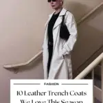 best leather trench coats