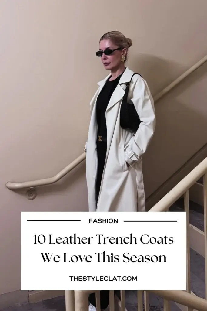 best leather trench coats