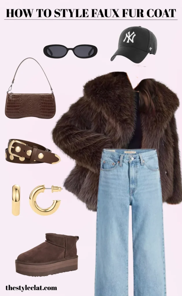 Faux Fur Coat