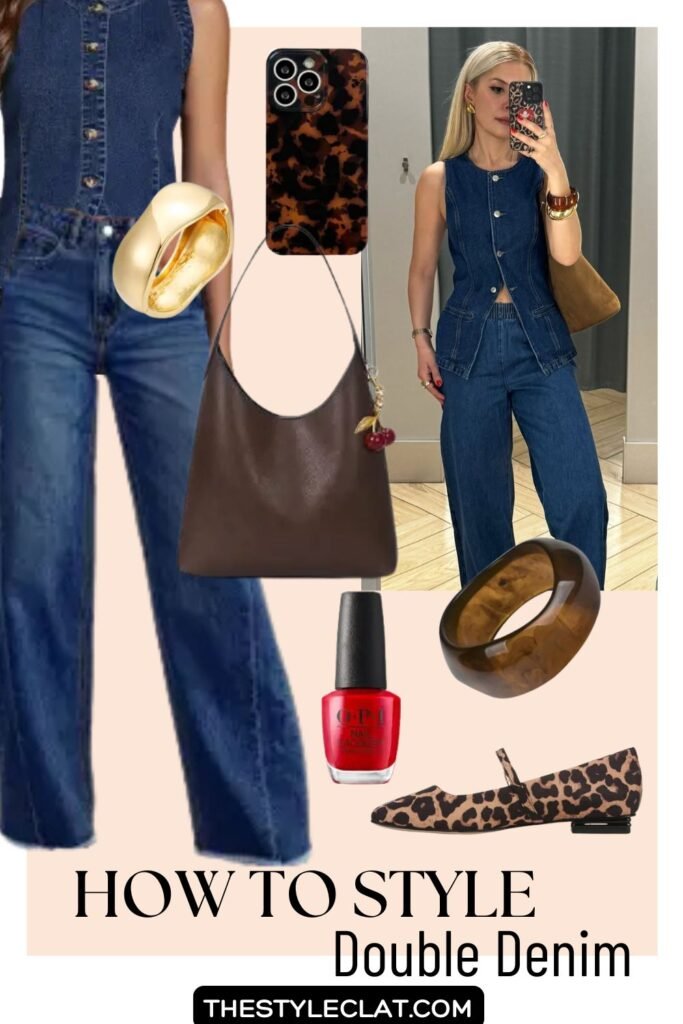 How to Style Double Denim