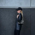 leather outfit women