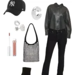 leather outfit for spring