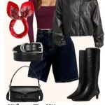 denim shorts outfit