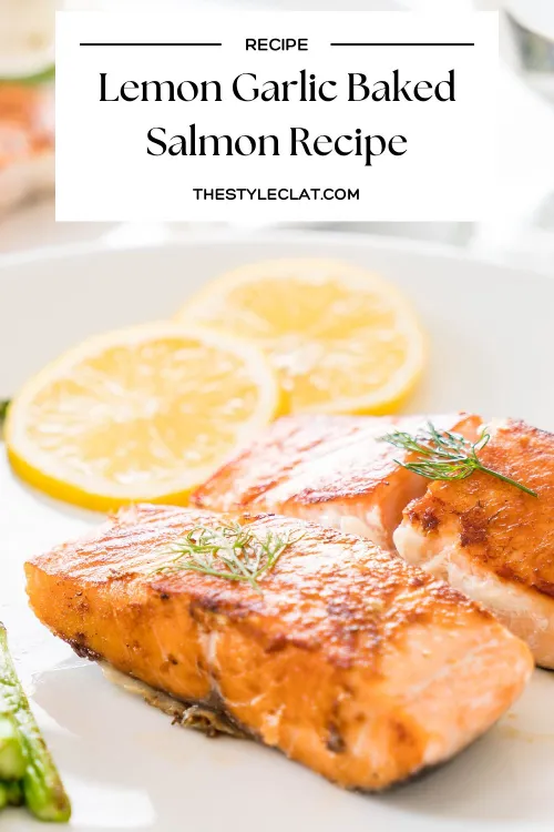lemon garlic baked salmon