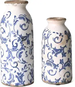 Blue and White Vases