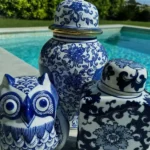 Blue and White Vase