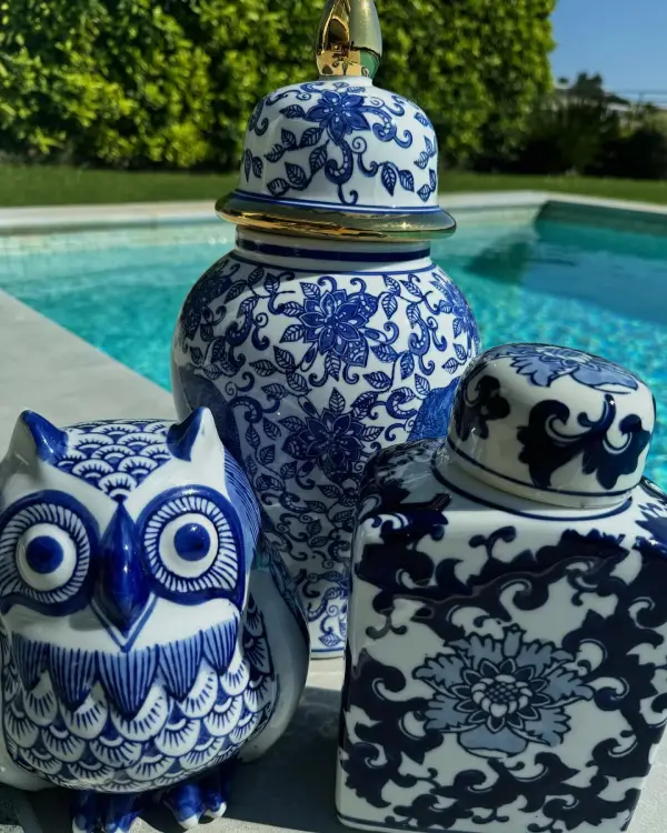 Blue and White Vase